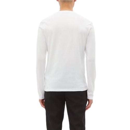 Versace Men's Long-Sleeve Cotton Stretch Crewneck