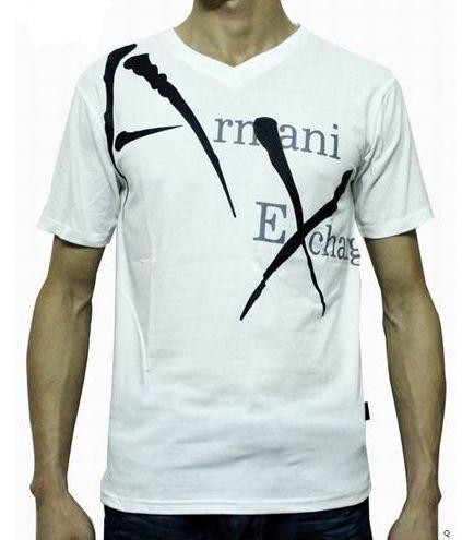 Armani Tee Shirt In AX White