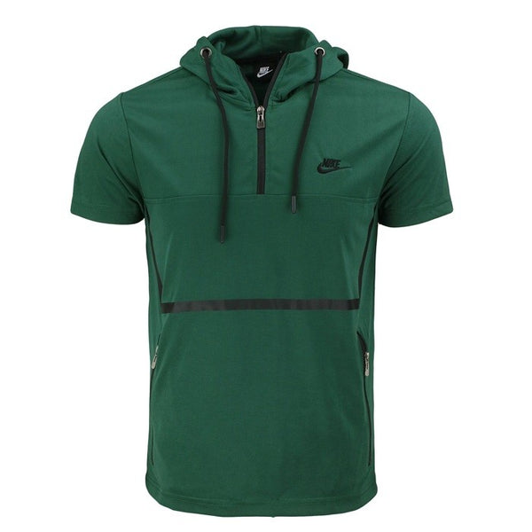 Nike Men's Sportswear Tech Men's Short-Sleeve Full Zip Hoodie & Short Set