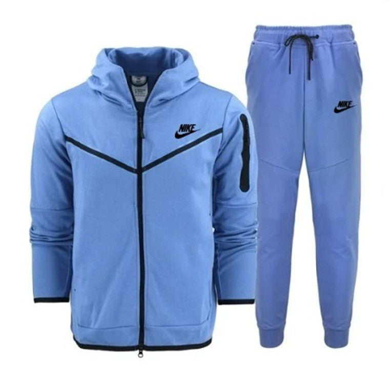Nike Tech Fleece Full-Zip Hoodie & Pants 2 Pc Set  Dull Blue/Black Main image