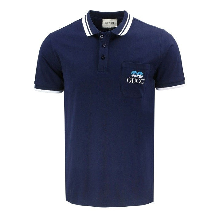 Gucci Logo Embroidered Short-Sleeve Polo Shirt Main image