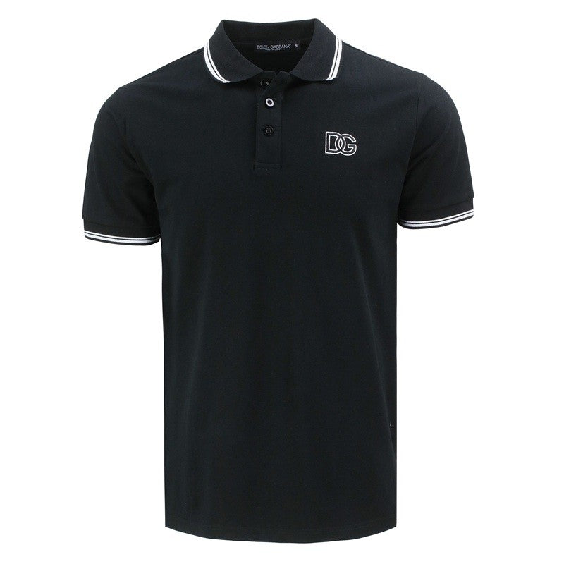 Dolce & Gabbana logo-embroidered  polo shirt Main image