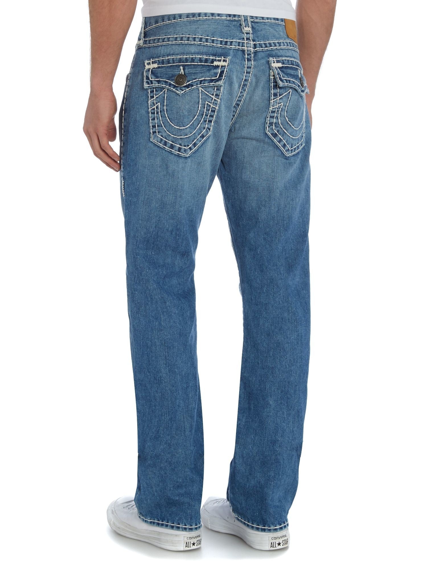 True Religion Rickey Super T  Blue Men's Secondary image
