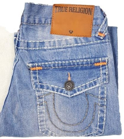 True Religion Rickey Super T  Blue Men's