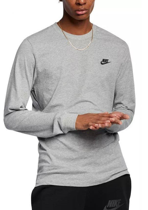 Nike Men's Long-Sleeve Sportswear Club T-Shirt