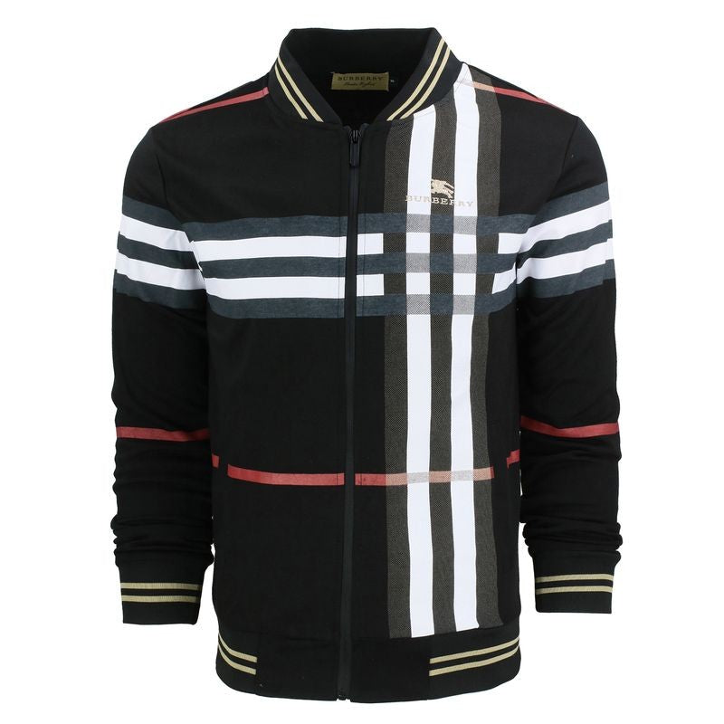 Burberry Men's Check Jacket & Pants 2 Pc Set