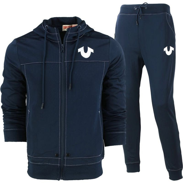 True Religion Buddah Zip Hoodie & Pants Set