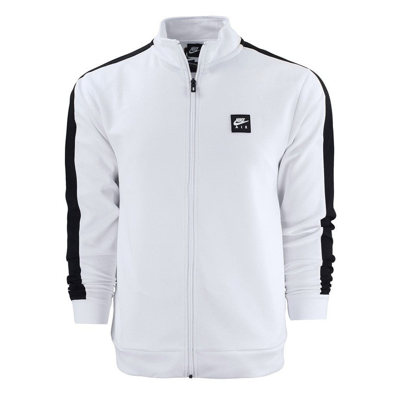 Nike Air Men's Knit Tracksuit  2 piece Set White/Black Secondary image
