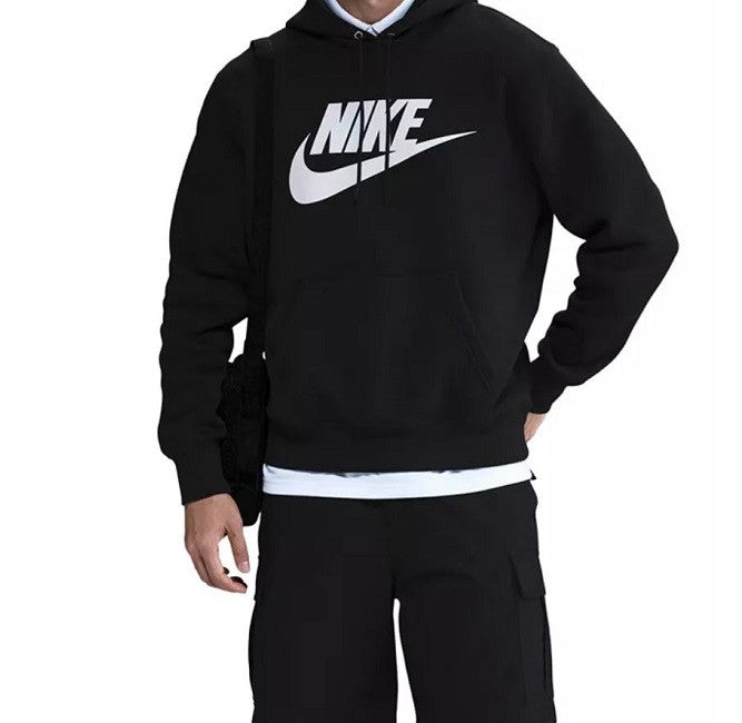 Nike Men's Club Fleece Big Check-Hoodie Secondary image
