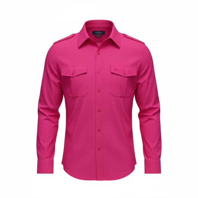Burberry Men's Cargo Short Sleeve Shirt