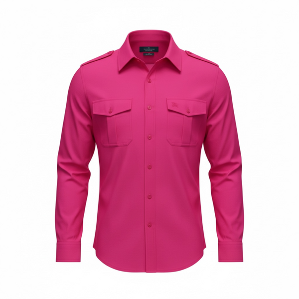 Burberry Men's Cargo Short Sleeve Shirt