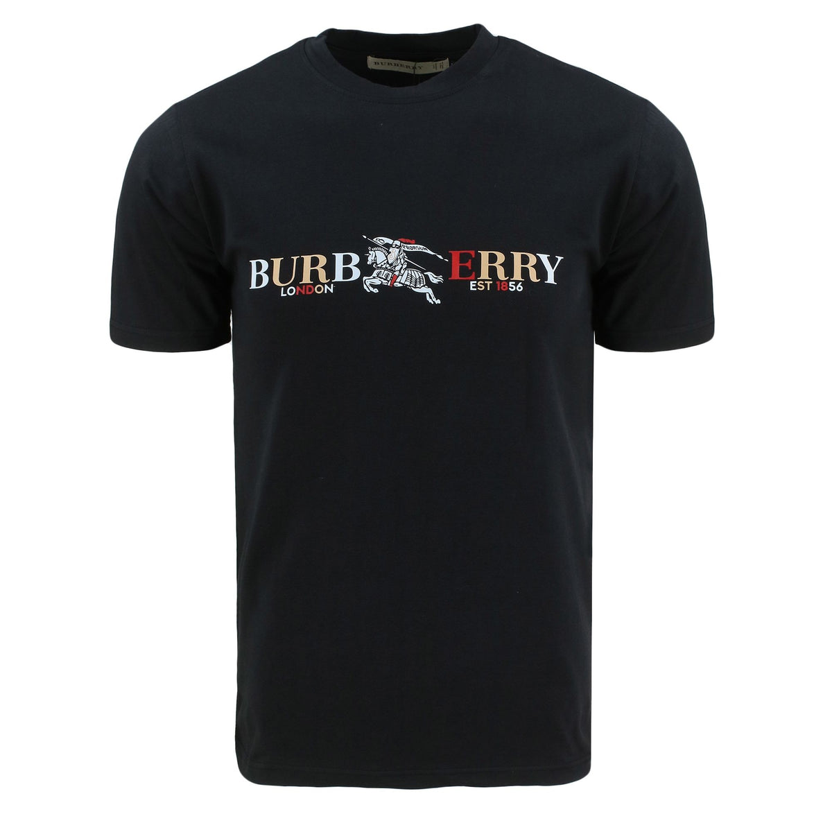 Burberry Men's Crew Neck Graphic Cotton T-Shirt Main image