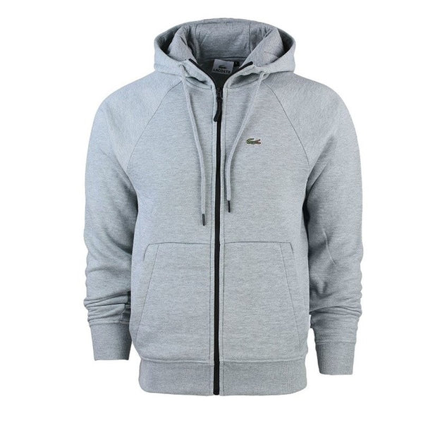 Lacoste Men's Classic Fit Full Zip-Up Hoodie & Pants Set