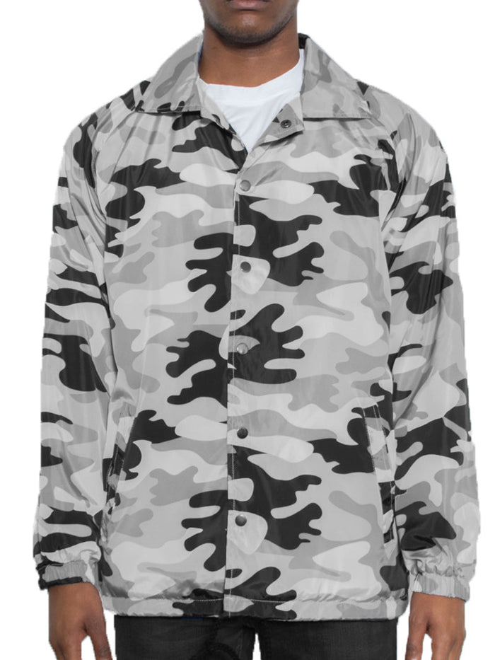 Camo Coachs Jacket-0