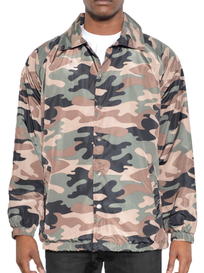 Camo Coachs Jacket-0