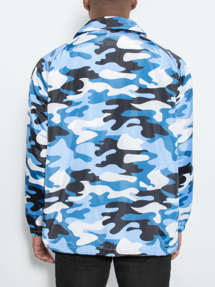 Camo Coachs Jacket-0