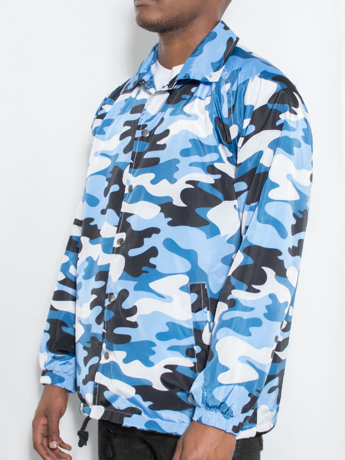 Camo Coachs Jacket-0
