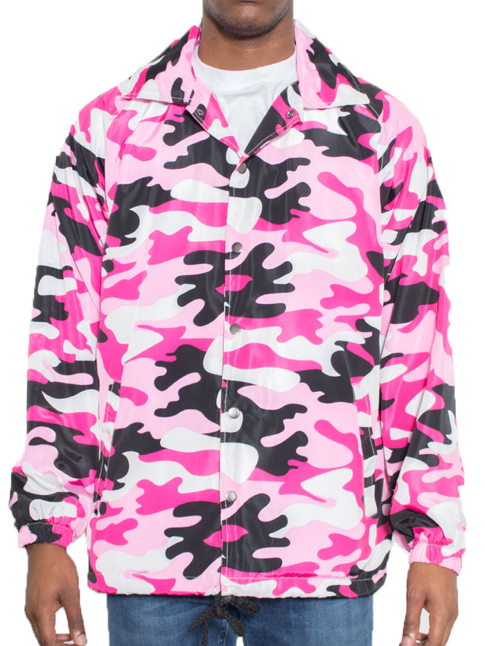 Camo Coachs Jacket-0