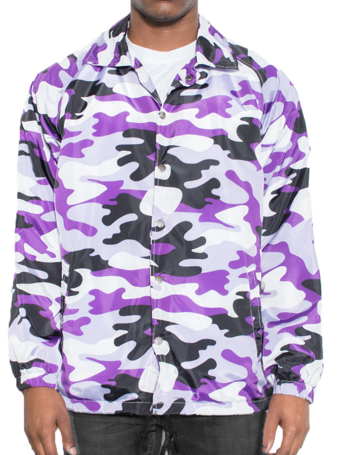 Camo Coachs Jacket-0