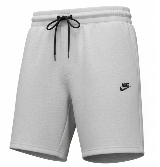 Nike Men's Club Fleece Crewneck Top & Short Set