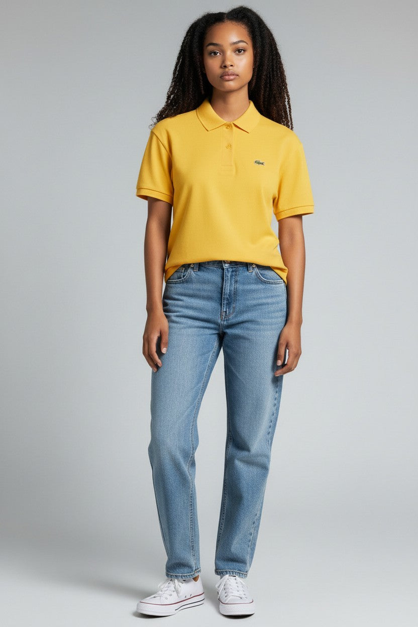 Lacoste Womens Classic Short edSleeve Polo Shirt