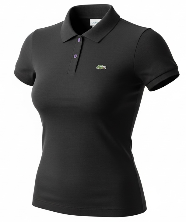Lacoste Womens Classic Short edSleeve Polo Shirt