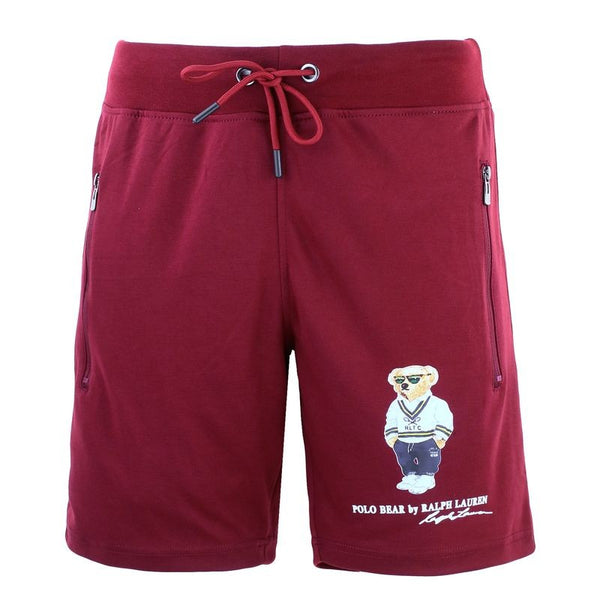 R.L Polo Men's Classic Fit Polo Bear Jersey T-Shirt & Short Set