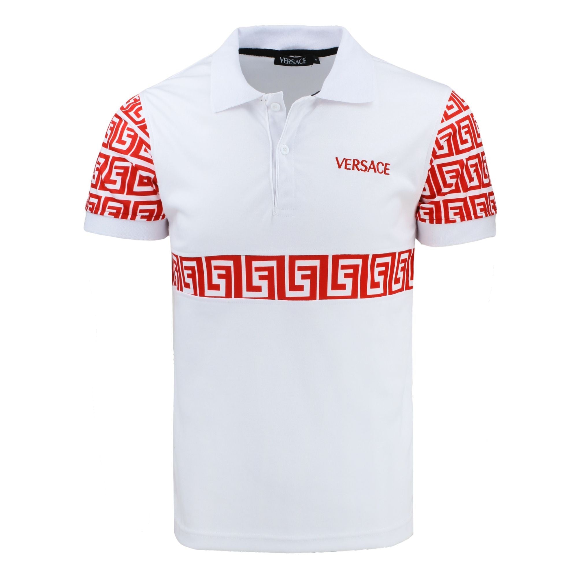 Versace Men's Polo Shirt & Short Set Final Sale Secondary image