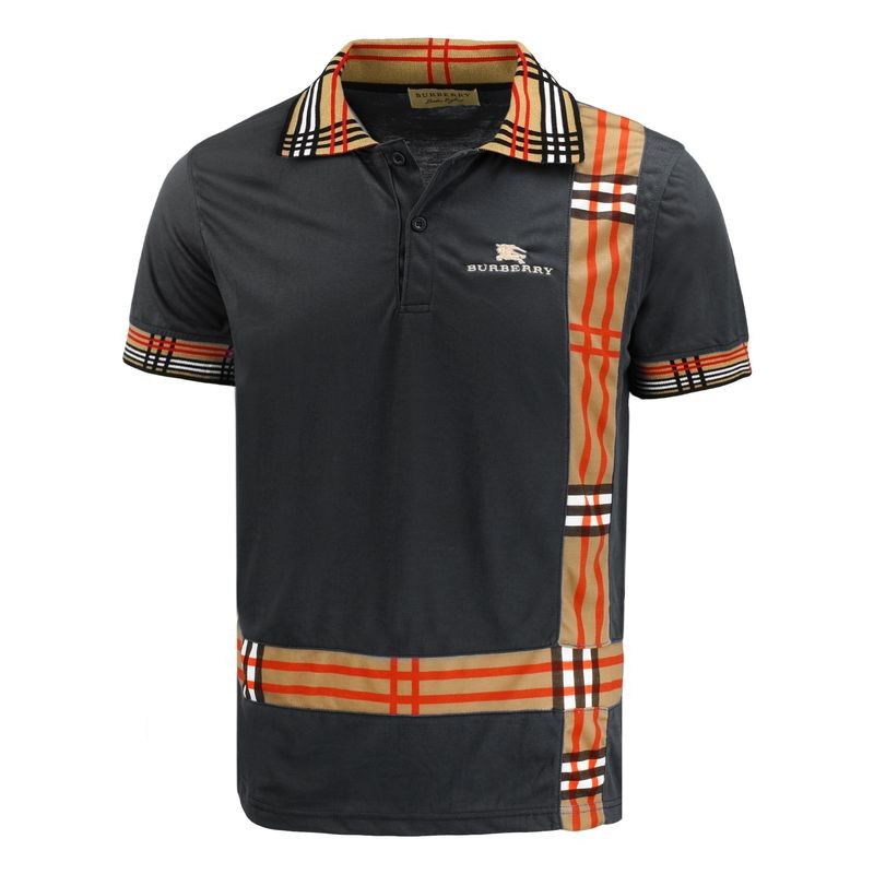Burberry Men's Check Polo Shirt & Shorts Set Check Graphic