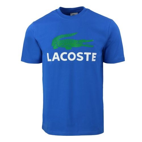 Lacoste Men's SPORT 3D Print Crocodile Breathable Jersey T-Shirt