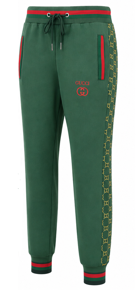 Gucci Monogram Zip-Up Jacket & Pants Set