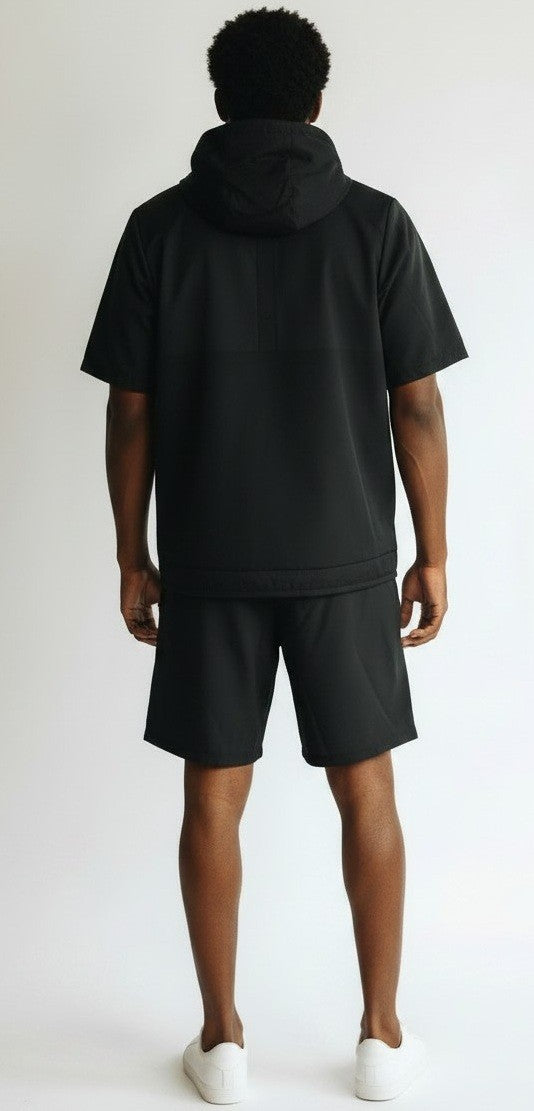 Nike Sportswear Tech Fleece Hoodie & Short  2pc Set Final Sale