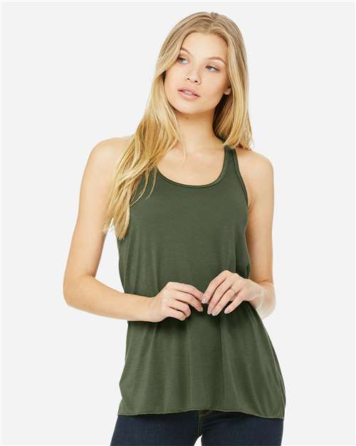 BELLA + CANVAS 8800 Women's Flowy Racerback Tank