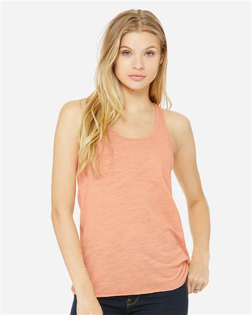 BELLA + CANVAS 8800 Women's Flowy Racerback Tank