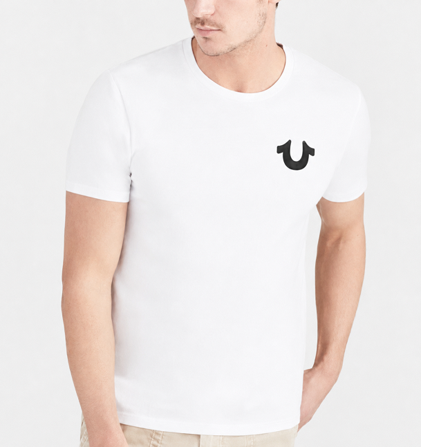 True Religion Buddah Logo Tee Shirt