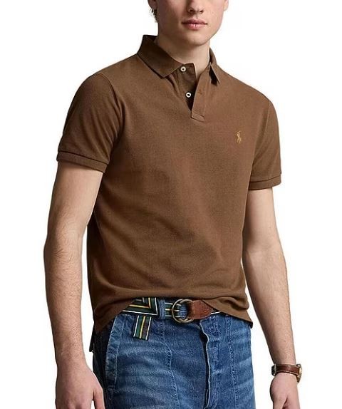 Polo Men's Classic-Fit Mesh Polo Shirt