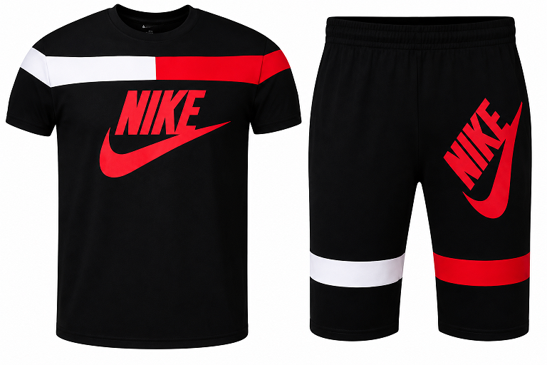 Nike Men's Colorblock Top & Short Set