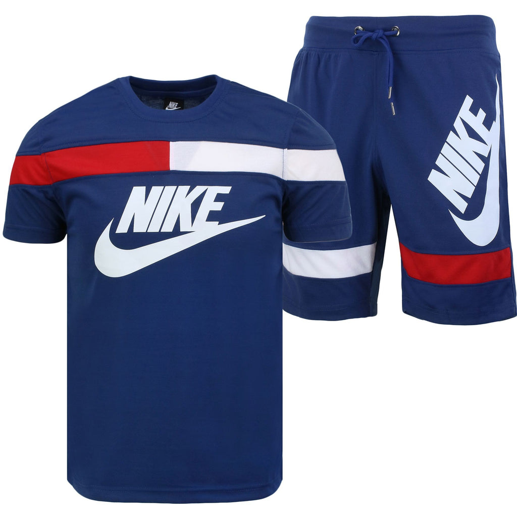 Nike Men's Colorblock Top & Short Set