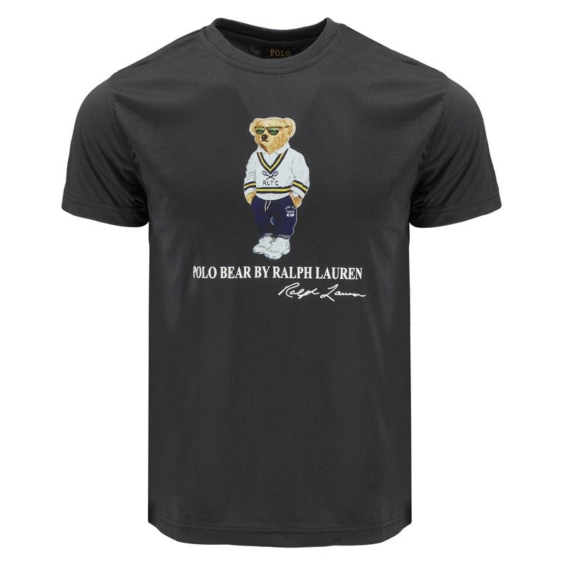 R.L Polo Men's Classic Fit Polo Bear Jersey T-Shirt & Short Set Final Sale Secondary image