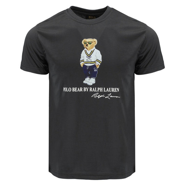 R.L Polo Men's Classic Fit Polo Bear Jersey T-Shirt & Short Set Final Sale