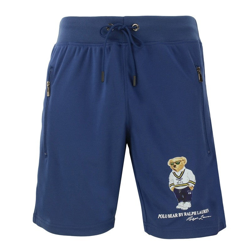 R.L Polo Men's Classic Fit Polo Bear Jersey T-Shirt & Short Set Final Sale
