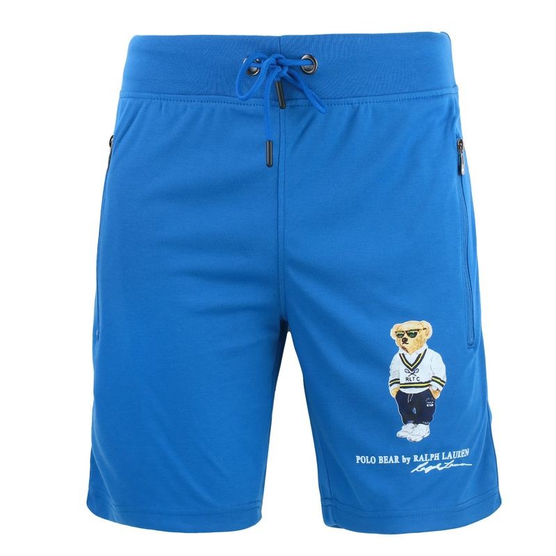 R.L Polo Men's Classic Fit Polo Bear Jersey T-Shirt & Short Set Final Sale