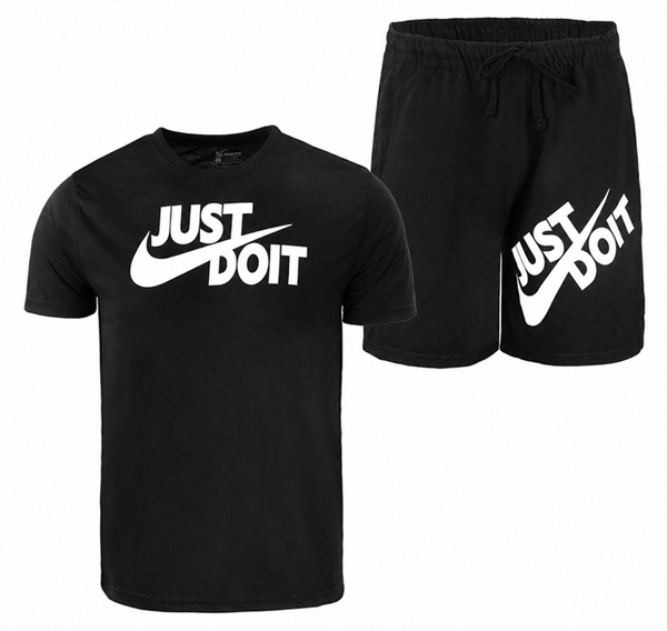 Nike Men's Just Do It Crewneck  Top & Short Set