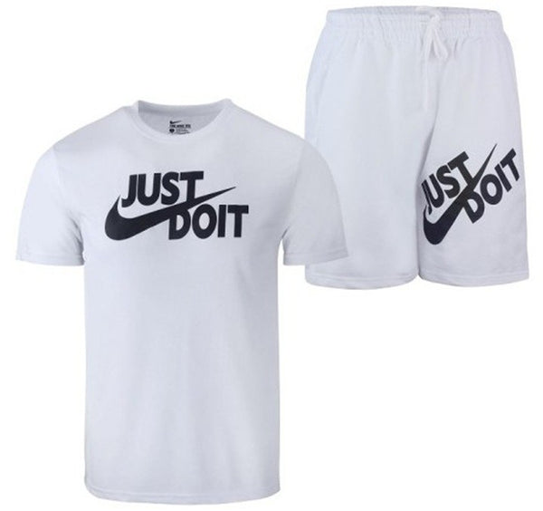 Nike Men's Just Do It Crewneck  Top & Short Set