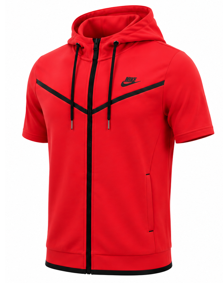 Nike Sportswear Tech Fleece Hoodie & Short  2pc Set Final Sale Secondary image