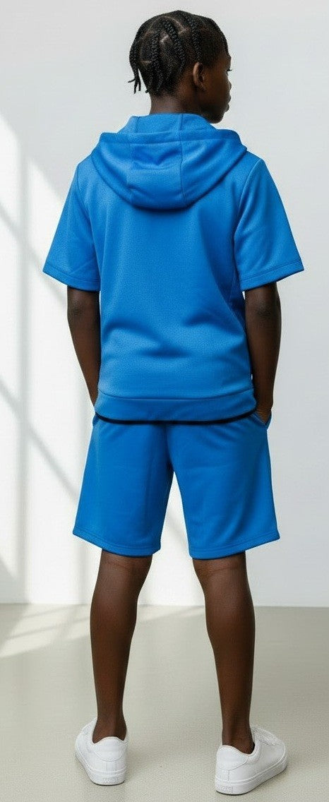 Nike Sportswear Tech Fleece Hoodie & Short  2pc Set Final Sale