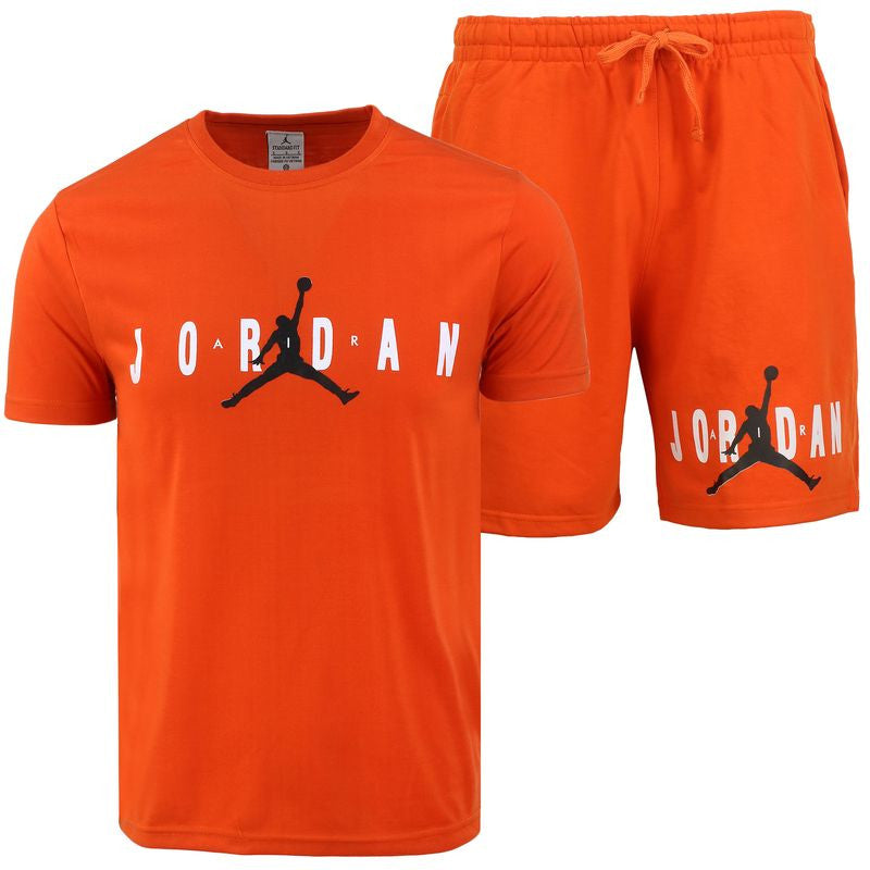 Jordan Air Men's Crewneck  Top & Short Set Final Sale
