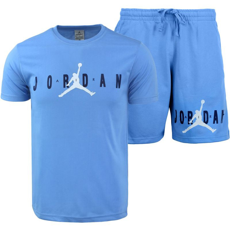 Jordan Air Men's Crewneck  Top & Short Set Final Sale