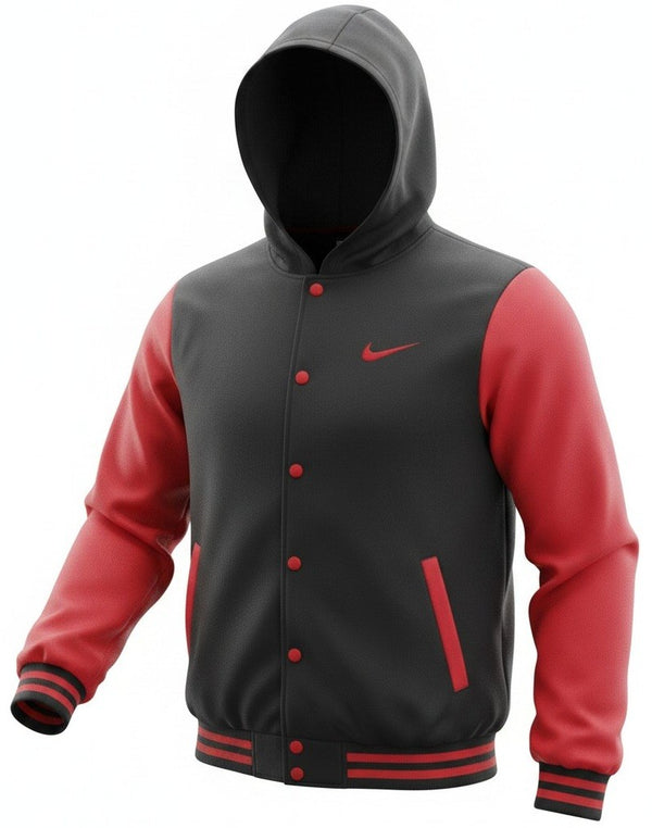 Nike Varsity Colorblock Men's Solo Swoosh Fleece Hoodie