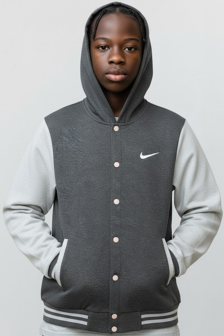 Nike Varsity Colorblock Men's Solo Swoosh Fleece Hoodie